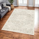 Ashley Wei 8 x 10 Large Area Rug, Persian Medallion Motif, Beige