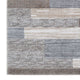 Ashley Beny 8 x 10 Large Area Rug Abstract Stripe Pattern Gray