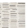 Ashley Meaw 5 x 7 Medium Area Rug Abstract Stripe Design Ivory BM318291