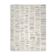 Ashley Meaw 8 x 10 Large Area Rug Abstract Stripe Design Ivory BM318292