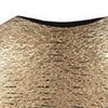 Ashley Bier Accent Flower Vase Tabletop Decor Textured Gold Black BM318295