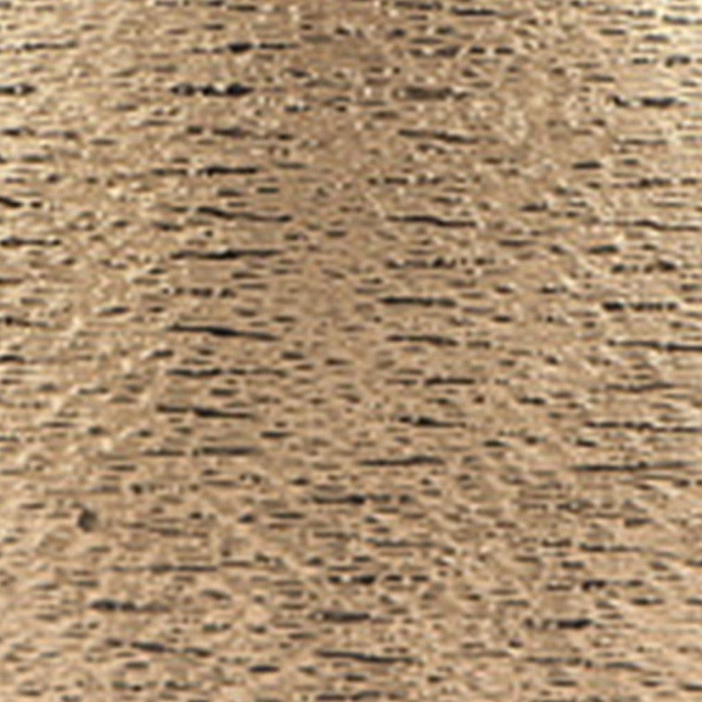 Ashley Bier Accent Flower Vase Tabletop Decor Textured Gold Black BM318295