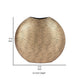 Ashley Bier Accent Flower Vase Tabletop Decor Textured Gold Black BM318295