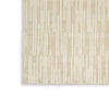 Ashley Stebin 8 x 10 Area Rug Shag Style Cream Polyester Washable BM318328