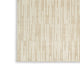 Ashley Stebin 8 x 10 Area Rug Shag Style Cream Polyester Washable BM318328