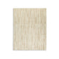 Stebin 8 x 10 Area Rug, Shag Style, 15mm Pile Cream Polyester, Washable By Casagear Home