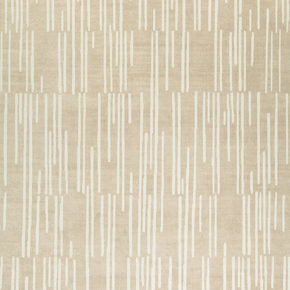 Stebin 5 x 7 Area Rug, Shag Style, 15mm Pile Cream Polyester, Washable By Casagear Home