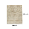 Ashley Bunny 8 x 10 Area Rug Low Pile Brown Tribal for Busy Area BM318330
