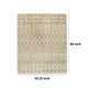 Ashley Bunny 5 x 7 Area Rug Low Pile Brown Tribal for Busy Area BM318331
