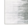 Mili 8 x 10 Area Rug, Abstract Pattern Washable Gray White Polyester By Casagear Home