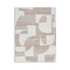 Ashley Jimmy 8 x 10 Area Rug, Abstract Pattern Polyester, Brown