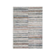 Ashley Kimya 8 x 10 Area Rug, Striped Polyester, Cotton, Ivory Blue