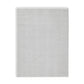 Isha 8 x 10 Area Rug, Stripe Design in Ivory Hues, Polyester, Jute Backing By Casagear Home