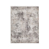 Elanor 5 x 7 Area Rug Modern Abstract Design Gray Polyester Jute Backing By Casagear Home BM318345