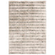 Ashley Bony 5 x 7 Area Rug, Stripe Design Cream and Sage Soft Pile