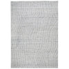 Ashley Veer 8 x 10 Area Rug, Abstract Pattern Polyester, Wool, Gray