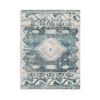 Gray and Blue and Ivory