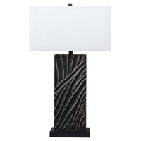 Black and Gold and White