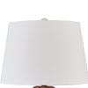 Ashley Gyen 29" Table Lamp, Antique Pot Base, Gray Empire Shade