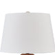 Ashley Gyen 29" Table Lamp, Antique Pot Base, Gray Empire Shade