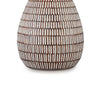 Ashley Gyen 29" Table Lamp, Antique Pot Base, Gray Empire Shade