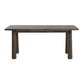 Cid Seby 71 Inch Dining Table Rectangular Top Espresso Brown Solid Wood By Casagear Home BM318419