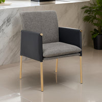 Gray and Brass