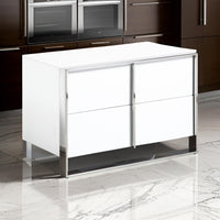White and Chrome