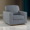 Ashley Olivia Swivel Accent Armchair, Plush Dark Gray Polyester