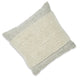 Throw Pillow Set of 4 20 Inch Polyester Handwoven Stripes Beige Cotton By Casagear Home BM318546
