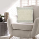 Ashley Throw Pillow Set of 4, Polyester, Handwoven Stripes, Beige