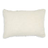 Lumbar Pillow Set of 4 14 x 22 Inch Polyester Handwoven Beige Cotton By Casagear Home BM318547