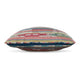 Lumbar Pillow Set of 4 16 x 23 Inch Striped Red Blue White Green Polyester By Casagear Home BM318548