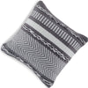 Aley 16 Inch Accent Throw Pillow Set of 4, Indoor Outdoor, Striped Gray By Casagear Home