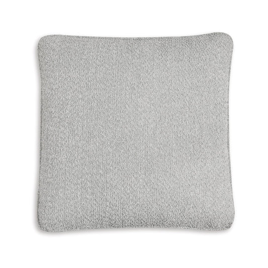 Toen 22 Inch Accent Pillow Set of 4, Indoor Outdoor, Light Gray Polyester By Casagear Home