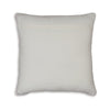 Lien 19 Inch Throw Pillow Set of 4 Striped Design White Brown Cotton By Casagear Home BM318584