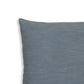Ina 22 Inch Accent Throw Pillow Set of 4, Square, Classic Blue Cotton Linen By Casagear Home