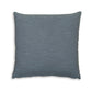 Ina 22 Inch Accent Throw Pillow Set of 4, Square, Classic Blue Cotton Linen By Casagear Home