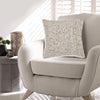 Ashley Lora 20" Accent Pillow Set of 4, Textured Stripes Ivory Gray