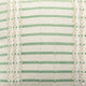 Tony 20 Inch Throw Pillow Set of 4 Striped Design White and Green Cotton By Casagear Home BM318621