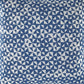 Coel 18 Inch Accent Pillow Set of 4, Indoor Outdoor Woven Geometric, Blue By Casagear Home