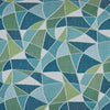 Sery 18 Inch Accent Pillow Set of 4 Indoor Outdoor Woven Geometric Blue By Casagear Home BM318625