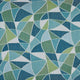 Sery 18 Inch Accent Pillow Set of 4 Indoor Outdoor Woven Geometric Blue By Casagear Home BM318625