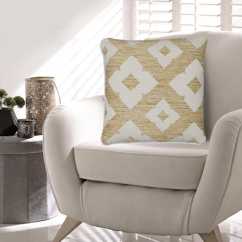 Ashley Neyr 18" Throw Pillow Set of 4, Indoor Outdoor Yellow Floral