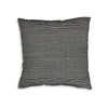 Ashley Throw Pillow Set of 4, 20", Cotton, Black and White Stripes