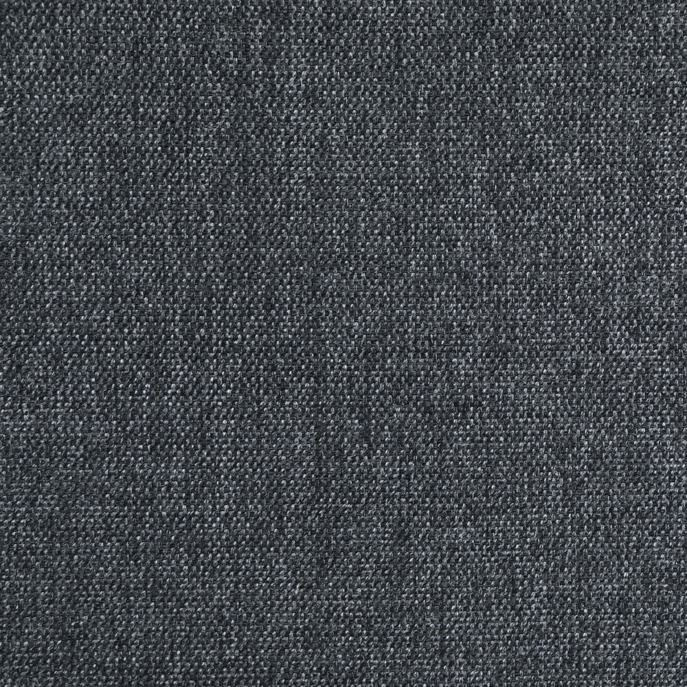 Seh Armless Modular Sofa Chair with Plush Cushions Soft Dark Gray Fabric By Casagear Home BM318721