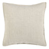 Doji 26 Inch Euro Pillow Sham, Natural Brown Cotton and Premium Linen By Casagear Home