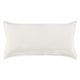 Doji 20 x 36 King Lumbar Pillow Sham, White Ivory Cotton, Premium Linen By Casagear Home