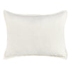 Doji 20 x 26 Standard Pillow Sham, Soft White Ivory Cotton, Premium Linen By Casagear Home