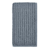 Cae Throw Blanket | Belgian Flax Linen | Blue Waffle Weave